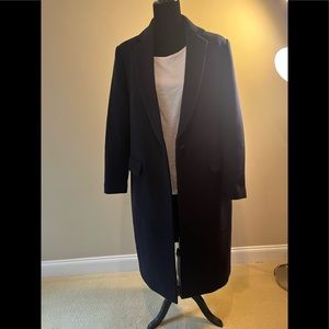 Navy blue winter coat